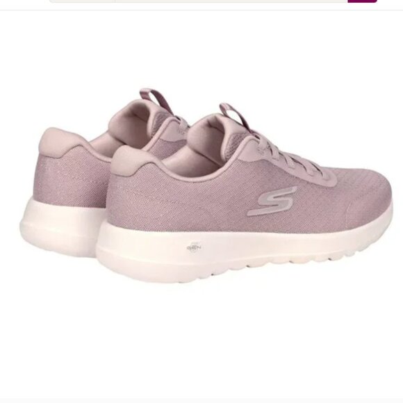 NEW! Skechers Women's Go Walk Joy Mauve Ladies' Sneakers Slip On Shoe - Picture 2 of 4